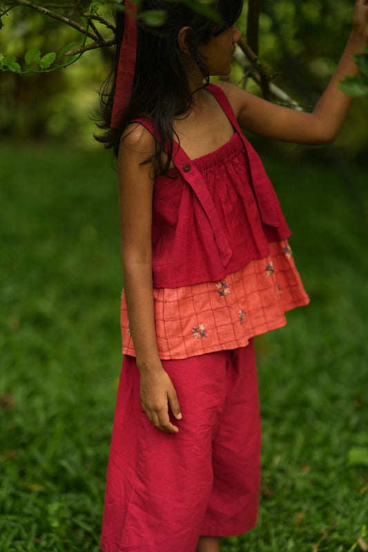 "Colors in Bloom" - Comfortable cotton Kids Top
