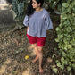 "Slow Red on Soft Stone" - Shorts