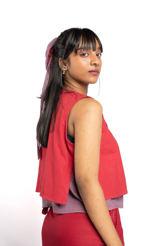 "Where Lavender Breathes Slowly" - Top